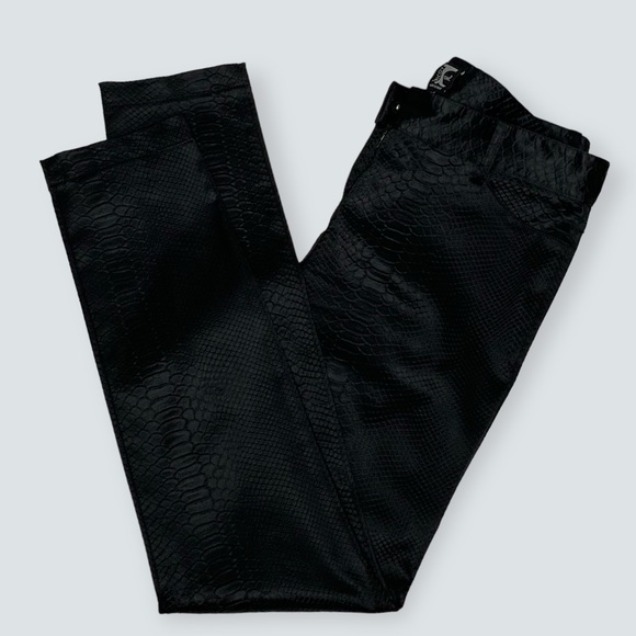 TRICOT CHIC Black “Scales” pattern Women’s Dress Pants Size US 8 NWOT - Picture 9 of 9